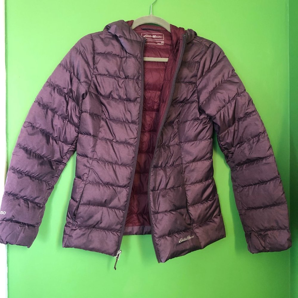 Purple Eddie Bauer Down Puffer